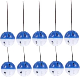 10pcs Pet Bell Toy Suction Cup Hamster and Indoor Cat Plaything and Durable Interactive Bell for Cats Engaging Exercise Toy for Healthy Playtime
