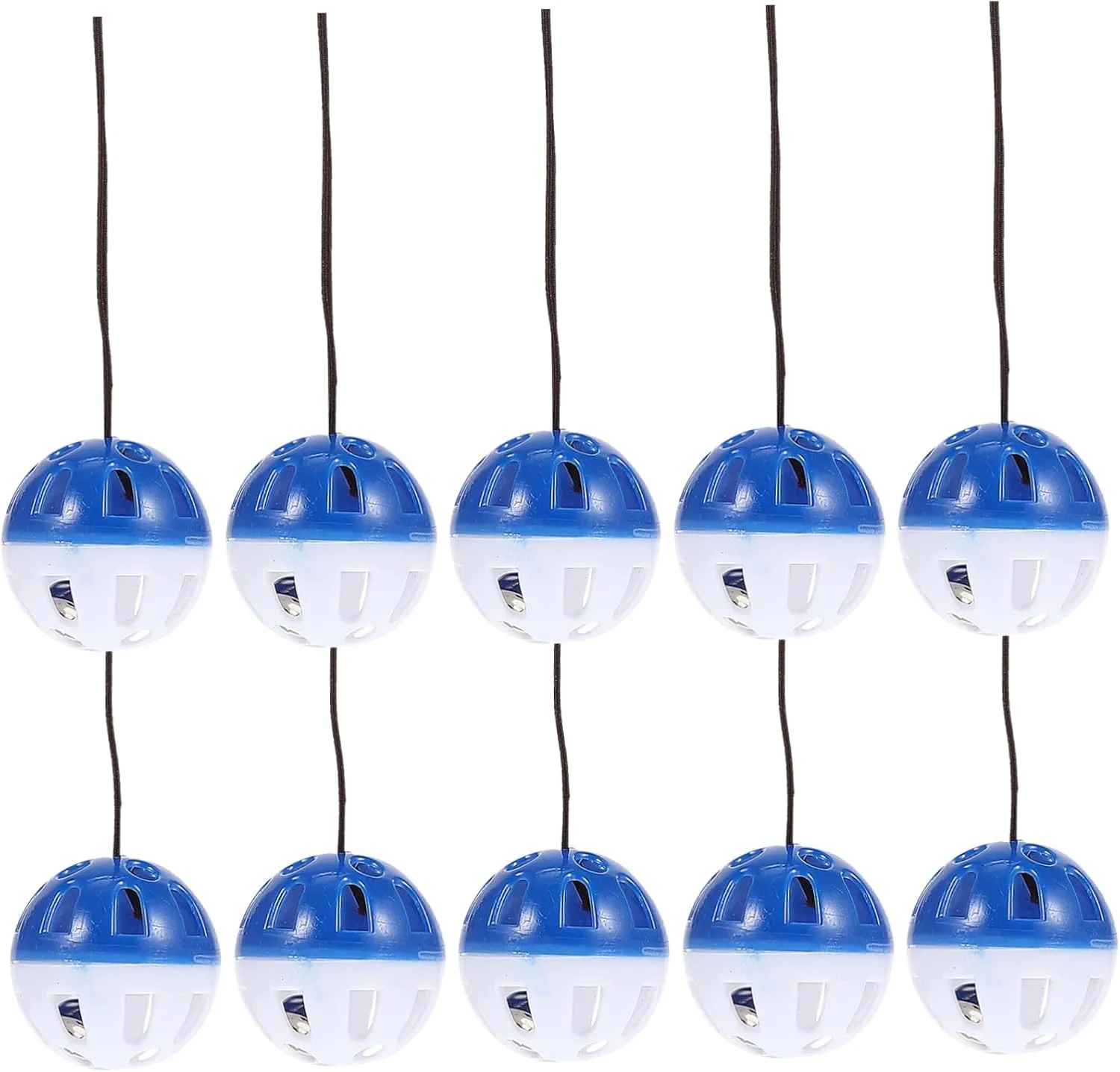 10pcs Pet Bell Toy Suction Cup Hamster and Indoor Cat Plaything and Durable Interactive Bell for Cats Engaging Exercise Toy for Healthy Playtime