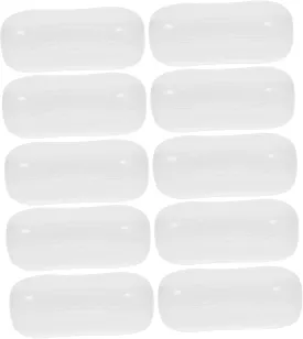 ABOOFAN Othbrush Storage Box for Dogs 20pcs Pet Finger Toothbrush Dog Finger Cuff Toothbrush Portable Sturdy Easy to Clean Set