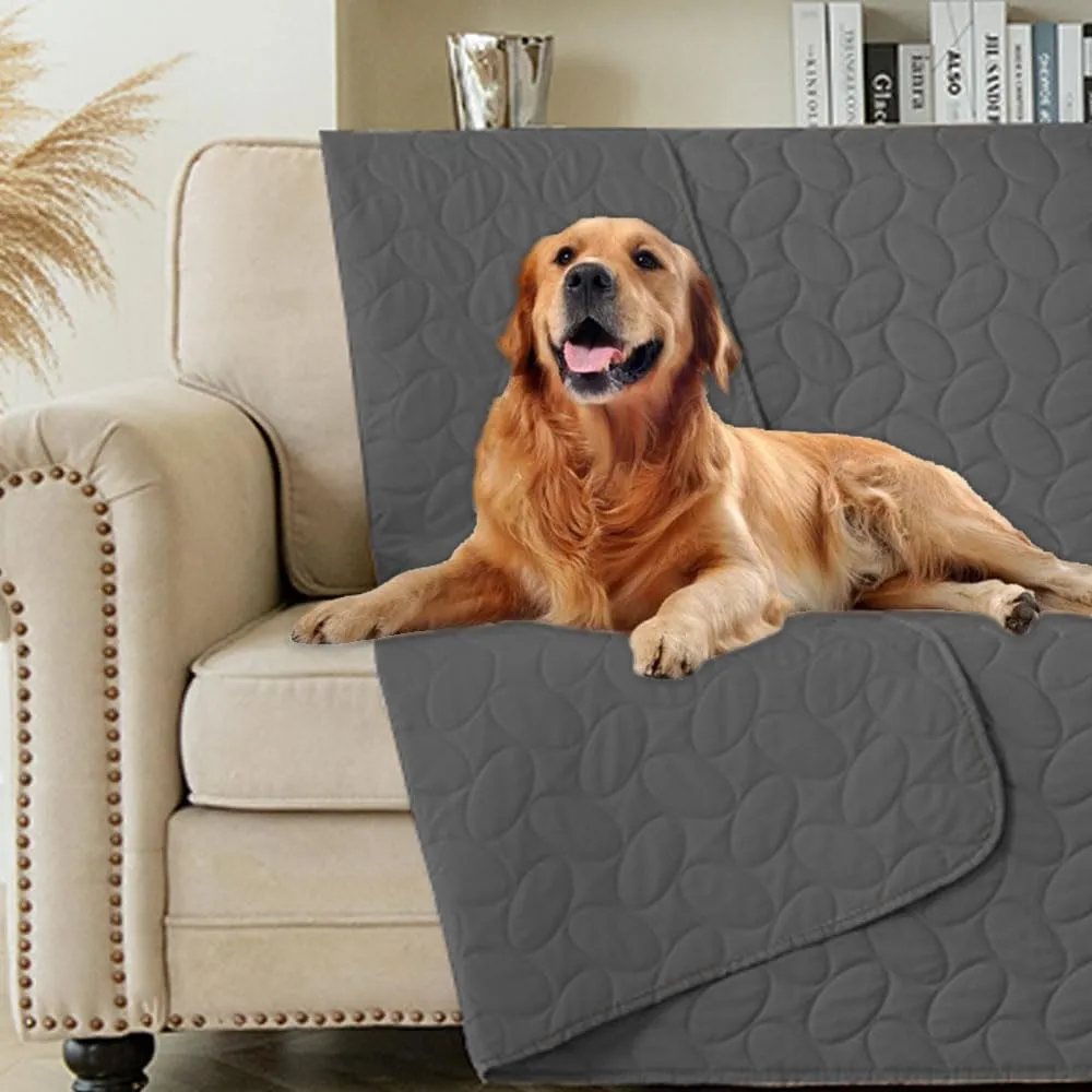 Ameritex Dog Bed Blanket Waterproof Reversible Dog Bed Cover Sofa Cover Pet Blanket for Furniture Bed Couch Sofa