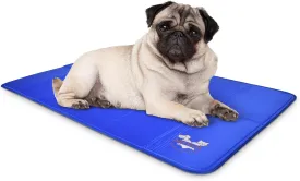 Arf Pets Dog Cooling Mat 23 x 35 Pad for Kennels, Crates, Beds, Non-Toxic, Durable Solid Self Cooling Gel No Refrigeration or Electricity Needed