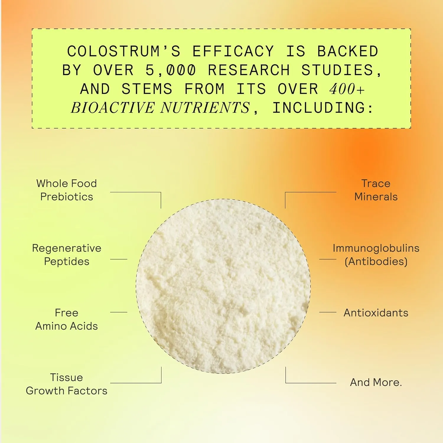 ARMRA Colostrum Premium Powder, Grass Fed, Gut Health Bloating Immunity Skin & Hair, Contains 400  Bioactive Nutrients, Potent Bioavailable, Keto, Gluten & Fat Free (Vine Watermelon | 90 Servings)