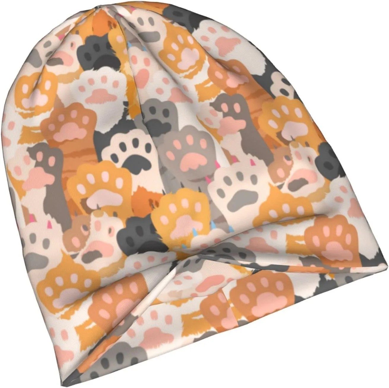Beanie Chemo Hat Cancer Headwear Knitted Hats Baggy Slouchy Scarf Cap for Adults Women Men