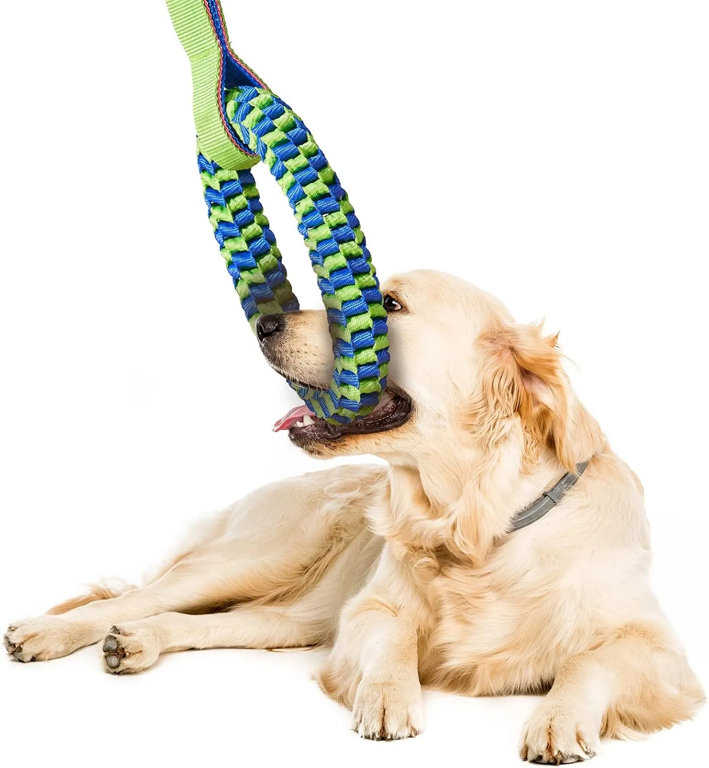 Bullymake Dog Toys for Aggressive Chewers - Tug of War & Teeth Cleaning - Medium & Large Dogs
