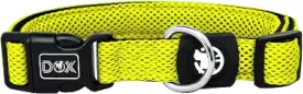 DDOXX Dog Collar Air Mesh, Adjustable, Padded | Many Colors & Sizes | for Small, Medium & Large Dogs | Collars cat Puppy pet Kitten | Yellow, XS
