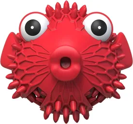 Dog Chew Toys for Aggressive Chewers - Large, Medium Breed Teeth Grinding Toys - Indestructible, Anxiet Relief, Milk Flavor Squeak Toys