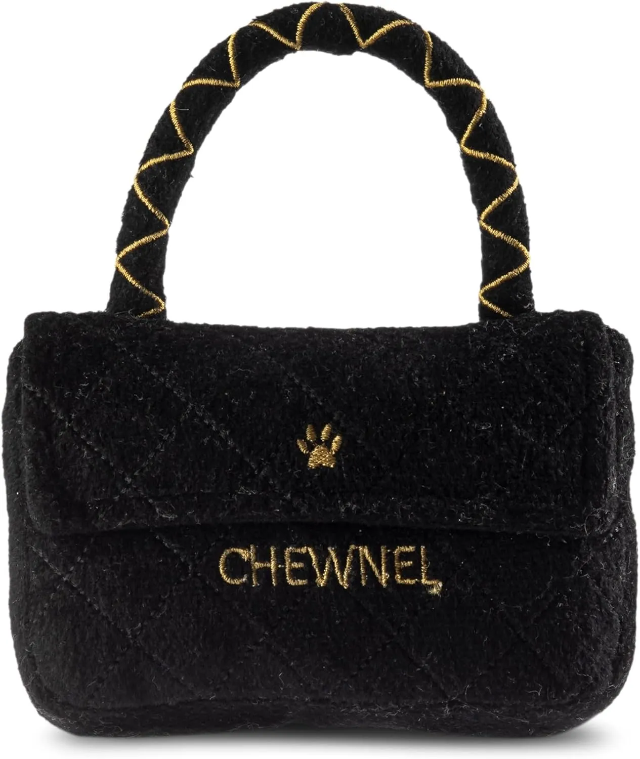Dog Diggin Designs Runway Pup Collection | Unique Squeaky Parody Plush Dog Toys  Haute Couture Purses & Handbags
