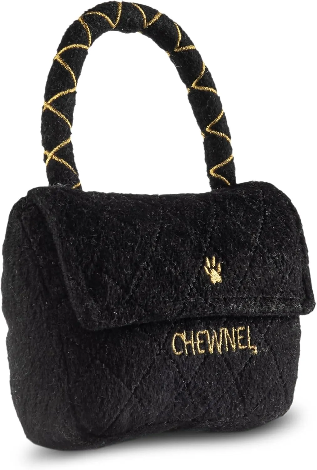 Dog Diggin Designs Runway Pup Collection | Unique Squeaky Parody Plush Dog Toys  Haute Couture Purses & Handbags