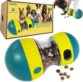 Dog Food Puzzle Toys, Adjustable Dog Treat Dispensing Dog Toys, Interactive Chase Slow Feeder for Boredom and Stimulating, IQ Training for Small Medium Large Dogs