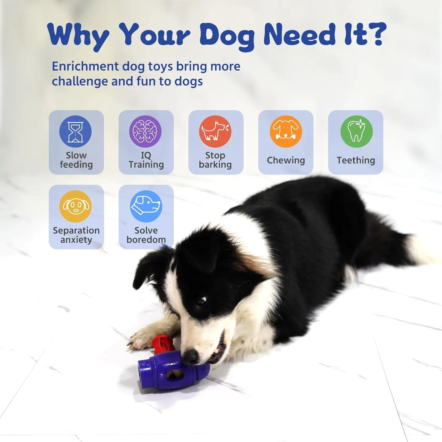 Dog Training Toys for Aggressive Chewers Pet Chompion Heavyweight Dog Chew Toy for Medium Large BreedsFood Grade Non-Toxic Dental Pet Toy(Hammer Dog Toys, 6.78 in XLarge)