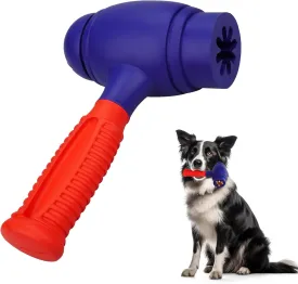 Dog Training Toys for Aggressive Chewers Pet Chompion Heavyweight Dog Chew Toy for Medium Large BreedsFood Grade Non-Toxic Dental Pet Toy(Hammer Dog Toys, 6.78 in XLarge)