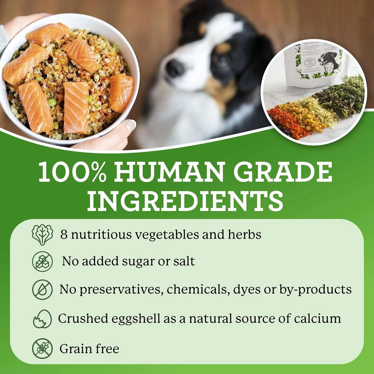 Dr. Harveys Veg-to-Bowl Pre-Mix Dog Food, Grain Free for a Whole Food Diet (5 pounds)
