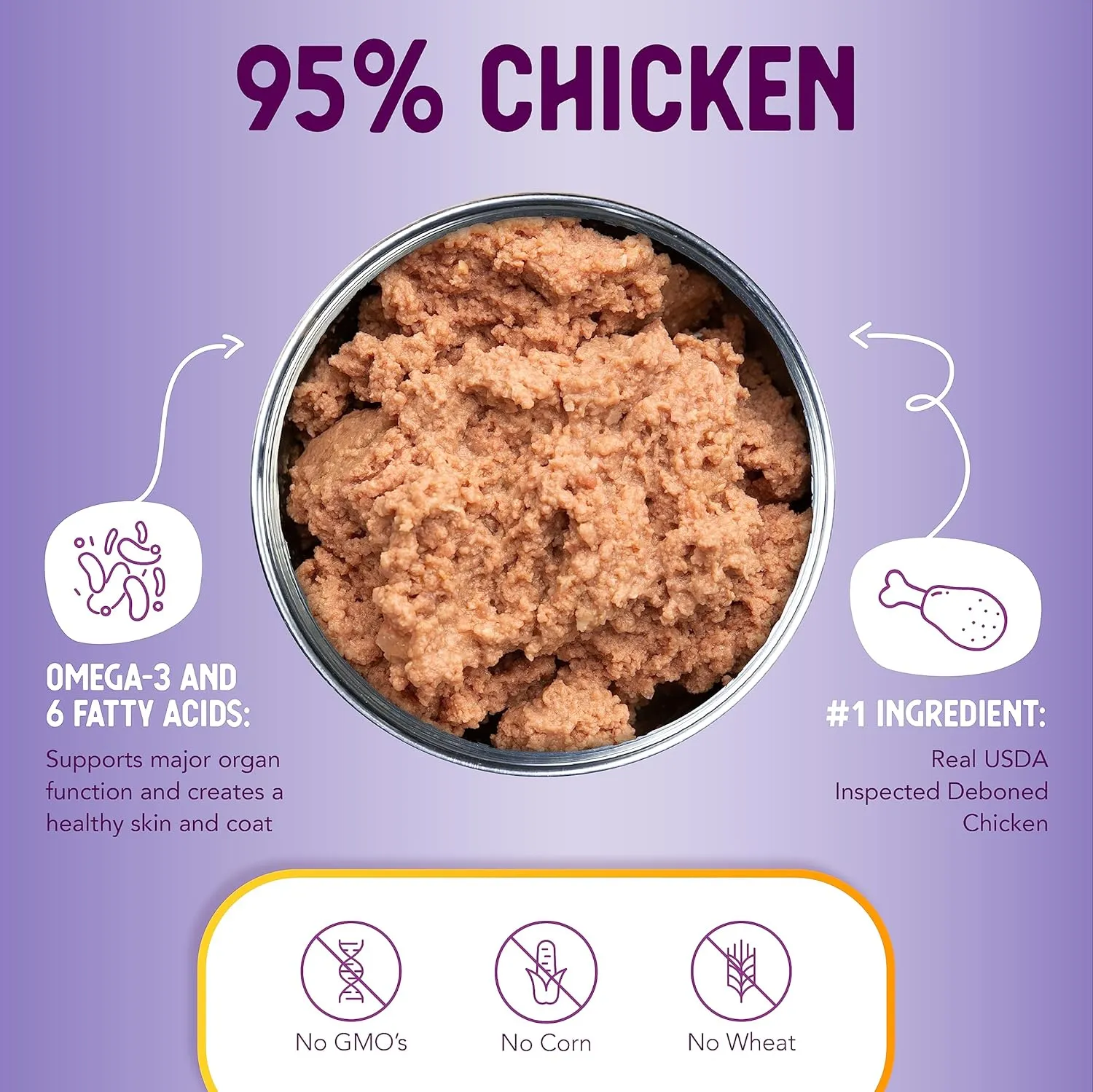Health Extension Chicken Entre Wet Dog Food Grain-Free  5.5 oz  Protein-Rich Formula, Hydration Support, Ideal for Sensitive Stomachs (Case of 24 Cans)