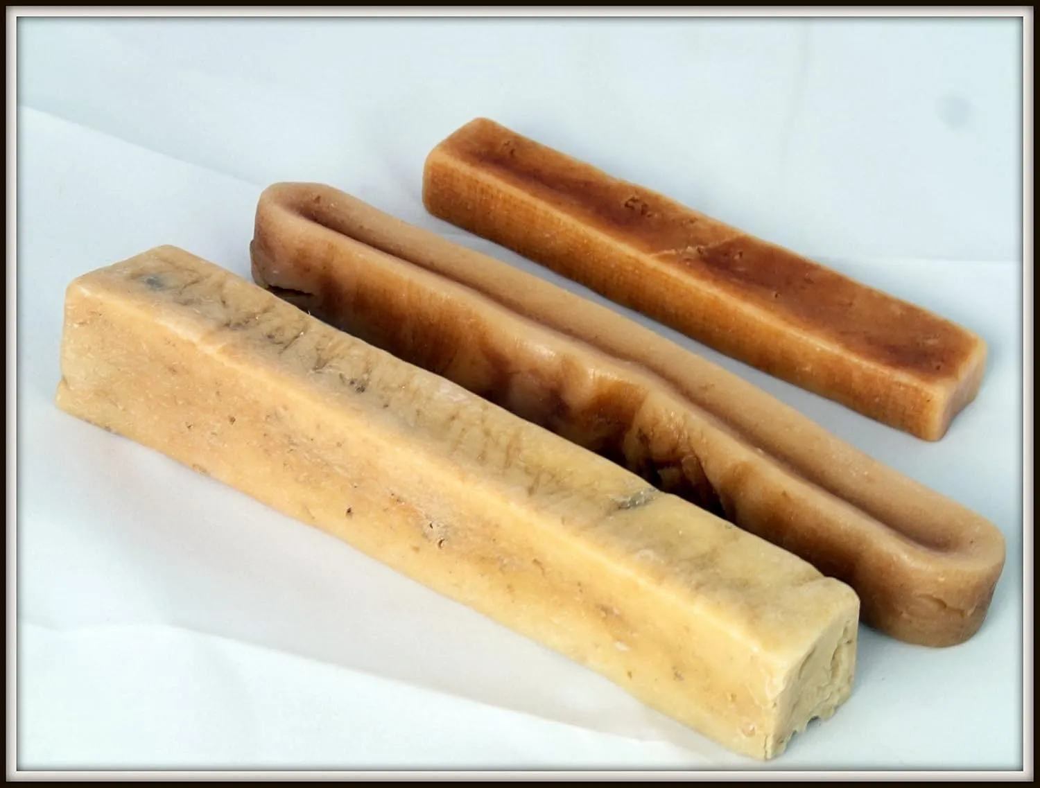 Himalayan Yak Snak Dog Chew - Assorted Size 3 Pack - Hard Cheese Snack Chews for Your Dog or Puppy Made from Yak Milk - All Natural - No Preservatives - Healthy - Limited Ingredients (Assorted 3-Pack)