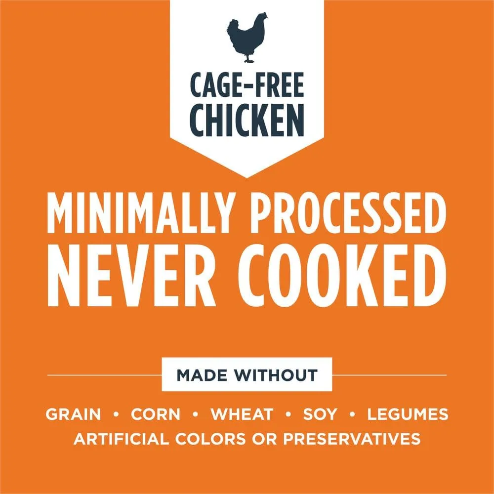 Instinct Freeze Dried Raw Meals, Natural Dry Dog Food, Grain Free - Cage Free Chicken, 3 oz. Bag
