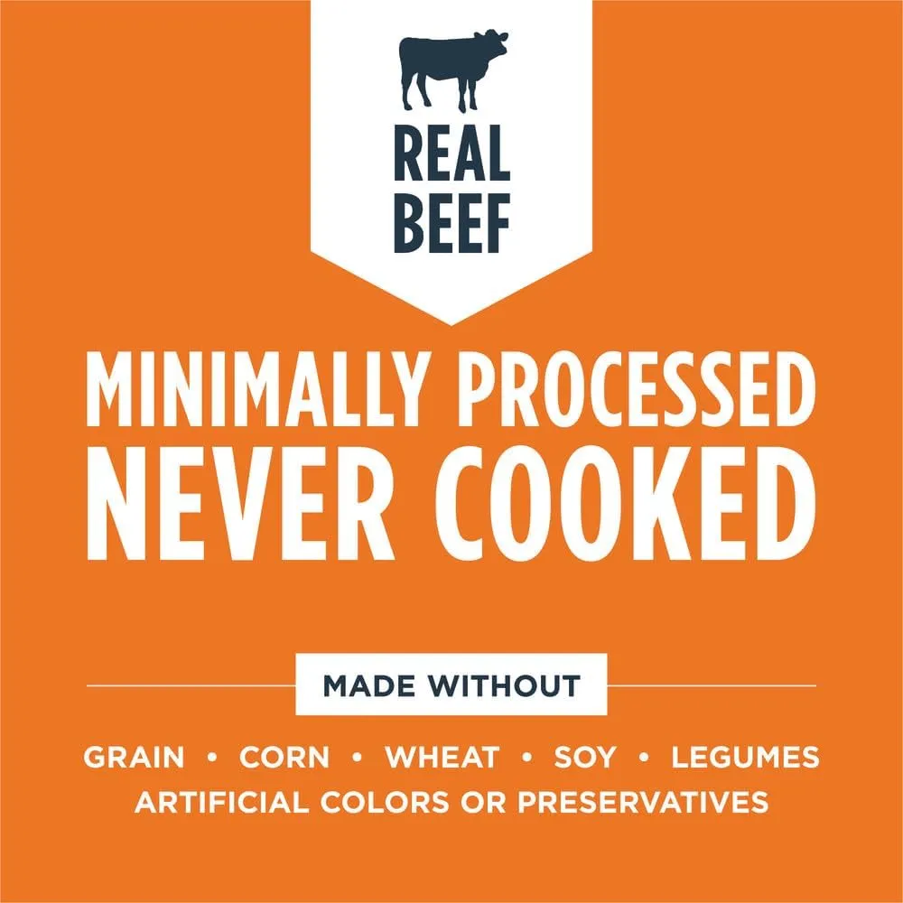 Instinct Freeze Dried Raw Meals, Natural Dry Dog Food, Grain Free - Real Beef, 3 oz. Bag