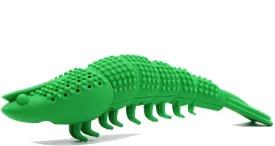 Interactive Cat Toys Catnip Toys Cat Toothbrush Chew Toys,100% Natural Rubber Bite Resistance Catnip Cat Treat Toys,Crayfish Shape Cats Teeth Cleaning Dental Care Toys