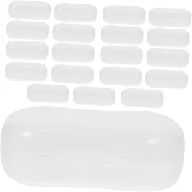 Luxshiny Practical Pet Toothbrush Finger Tooth Finger Wipes Case Portable Dog Toothbrush Holder