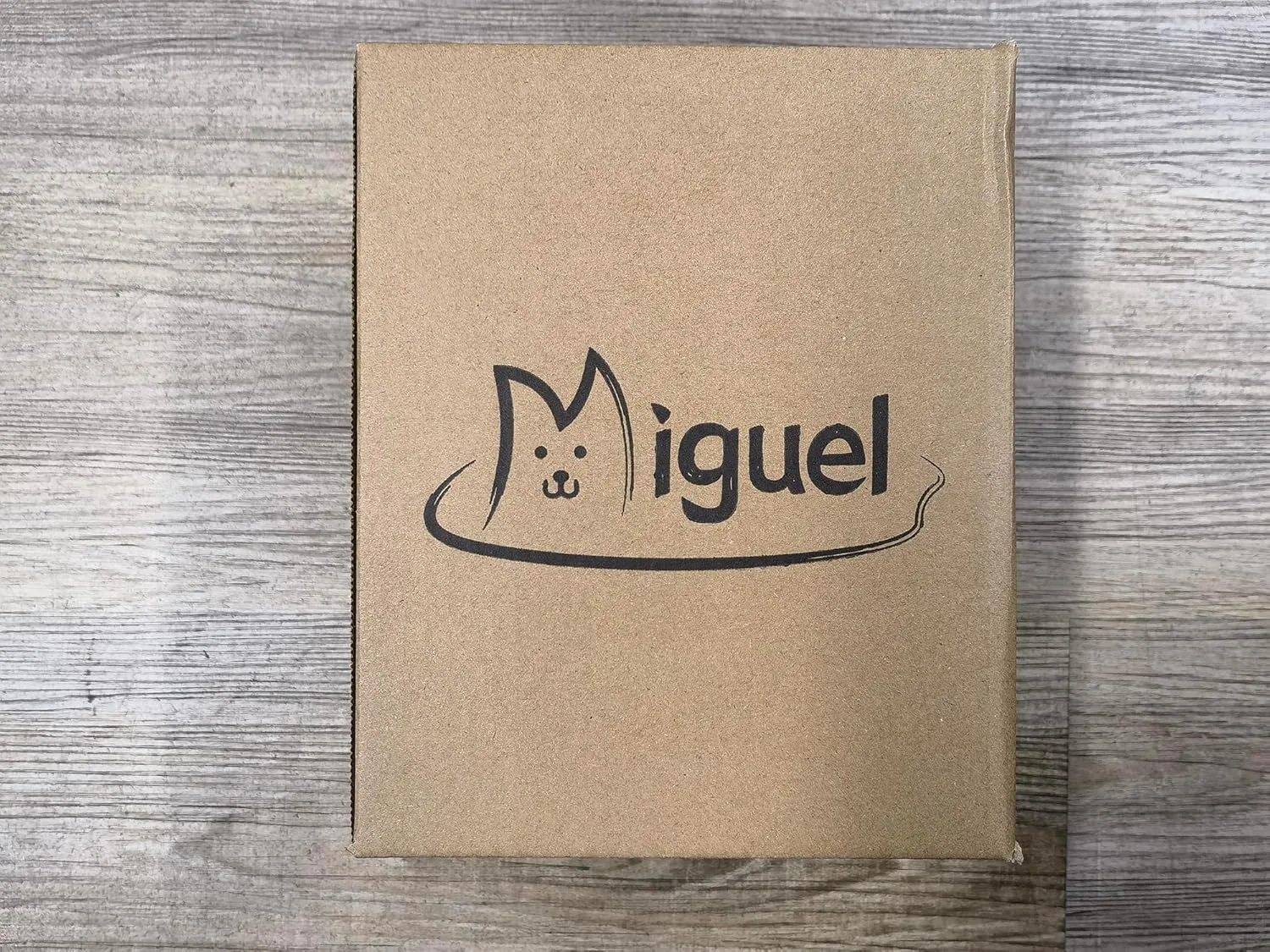 Miguel Dog Bed with Removable Cushion/Pillow for Medium Small Dogs, Washable Pet Bed with Side Easy to Wash Puppy Bed, Large Rectangle Cat Bed for Indoor Cat with Anti-Slip Bottom, Brown 30 Inch
