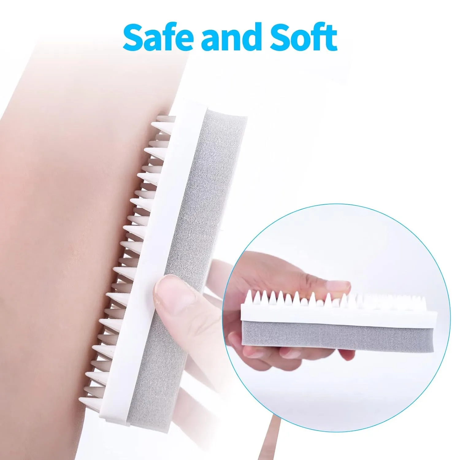 Mooncat Cat Grooming Brush - For Shedding, Long or Short Haired Cats, Removes Mats, Tangles, and Loose Fur - Massage Comb for Indoor Kittens