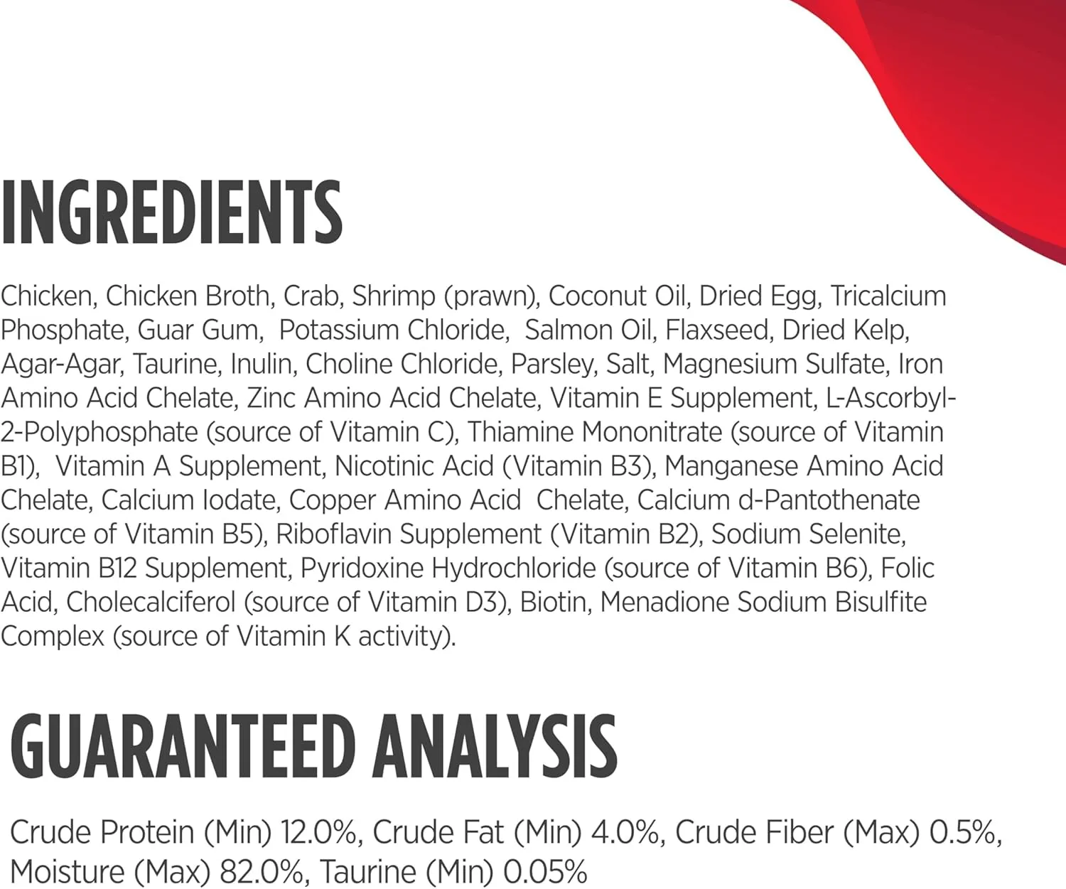 Nulo Grain-Free Minced with Whole Proteins Wet Canned Cat and Kitten Food, Chicken, Crab, and Prawn in Broth, 2.8 Ounce, 12 Cans