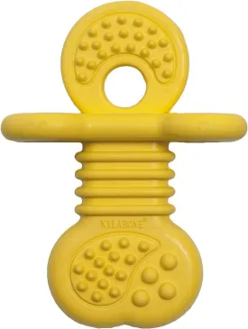 Nylabone Rubber Teether Puppy Chew Toy, Teething Toys for Puppies, Vanilla Flavor, Small - Up to 25 lbs, 1 Count