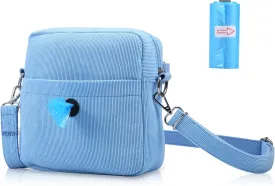 ORIA Dog Treat Training Pouch, [New Version] Pet Out Training Bag, Dog Food Bag Dog Training Bag with Detachable and Adjustable Belt, Poop Bag Dispenser, 20 Dog Poop Bags