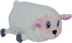 Outward Hound Fattiez Sheep Plush Squeaky Dog Toy, Medium