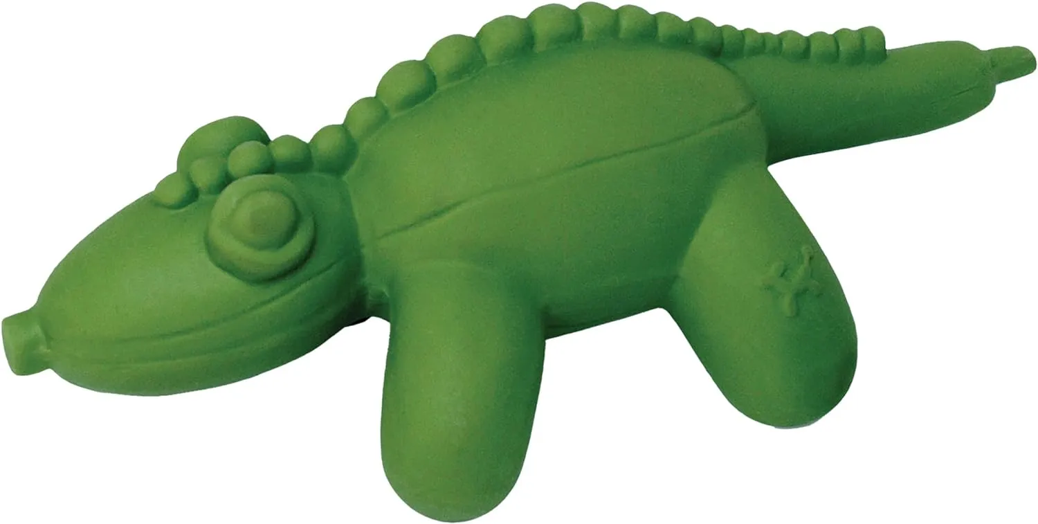 Outward Hound Latex Rubber Balloon Gator Squeaky Dog Toy, Large