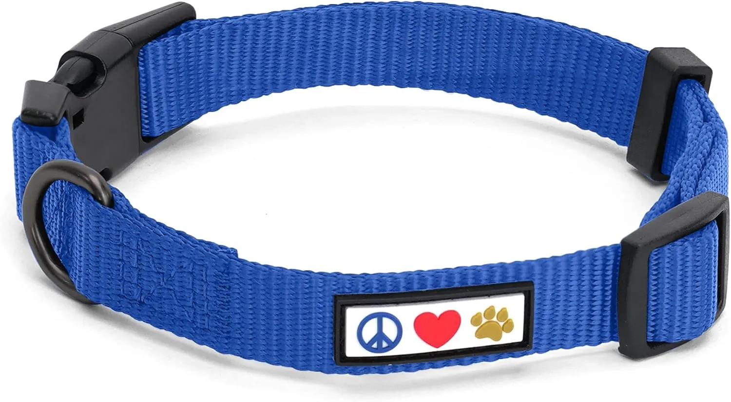Pawtitas Dog Collar for Large Dogs Adjustable Dog Collar Heavy Duty Waterproof Collars for Dogs with Quick-Release Buckle - Blue Dog Collar for Large Breeds