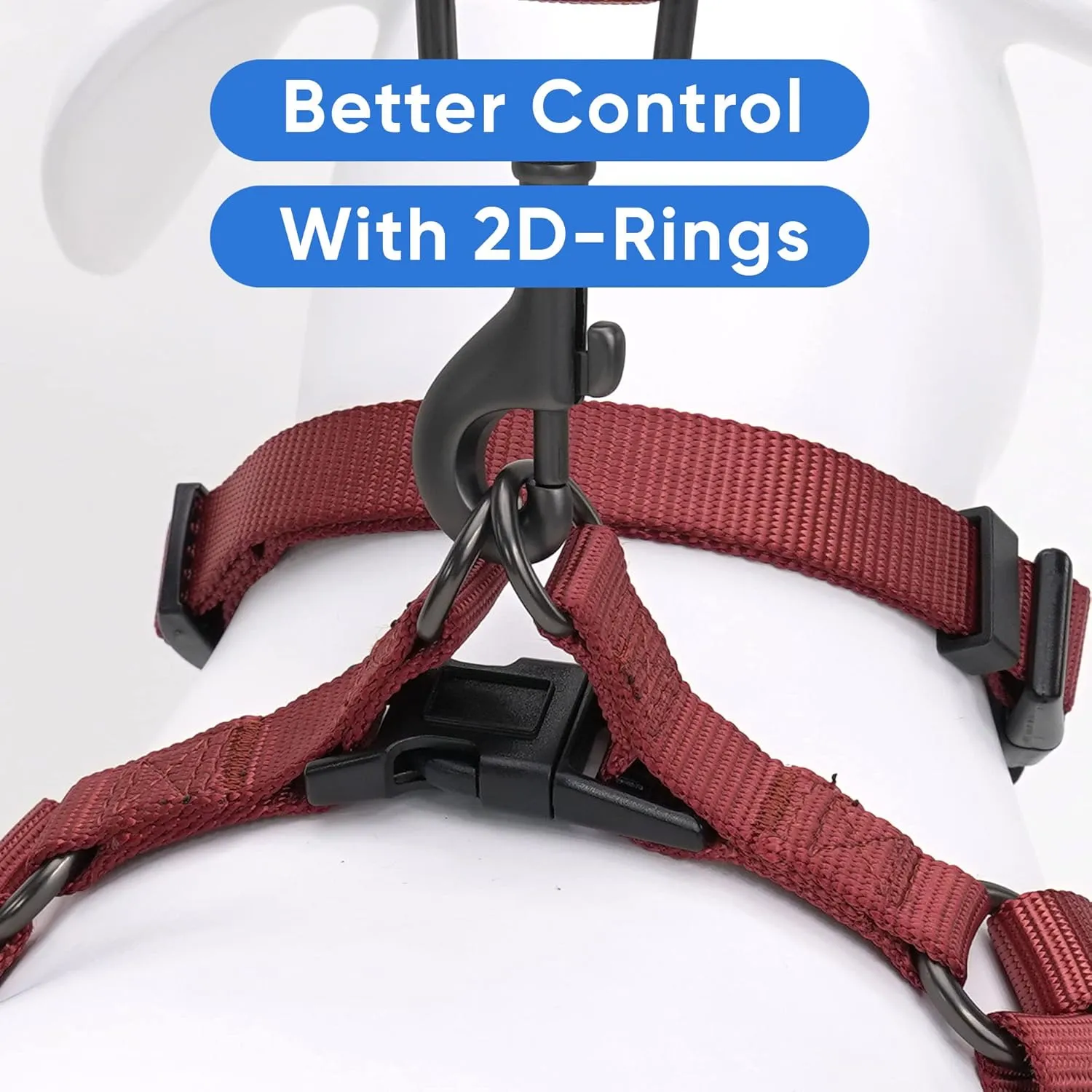 Pawtitas Solid Color Step in Dog Harness or Vest Harness Dog Training Walking of Your Puppy Harness Extra Small Dog Harness Marsala Brown Dog Harness
