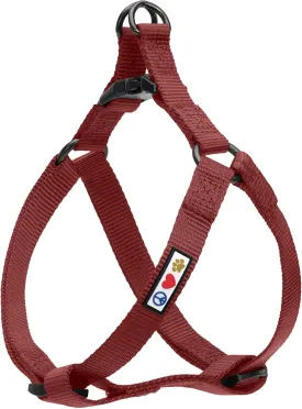 Pawtitas Solid Color Step in Dog Harness or Vest Harness Dog Training Walking of Your Puppy Harness Extra Small Dog Harness Marsala Brown Dog Harness