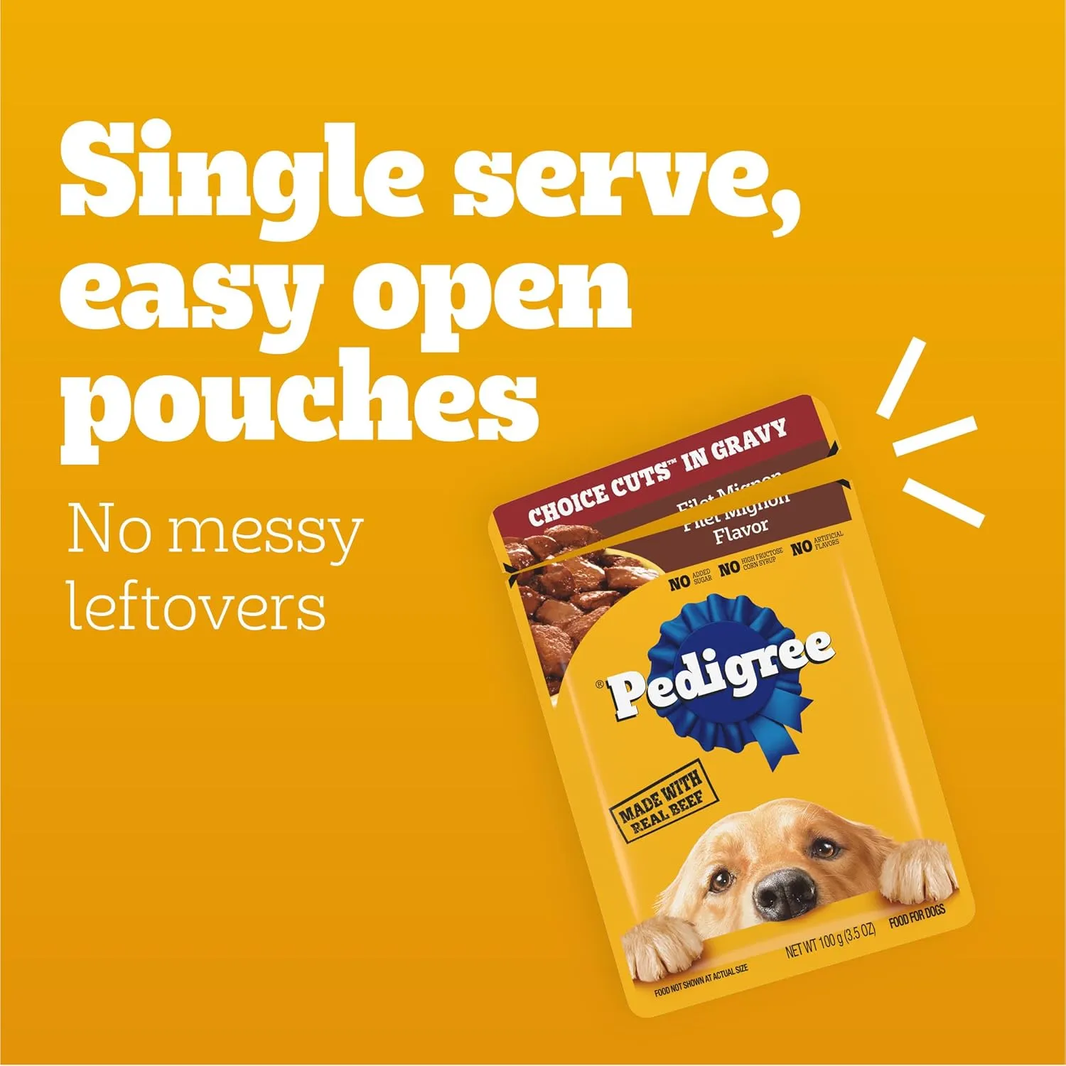 Pedigree Choice Cuts In Gravy Adult Soft Wet Dog Food 24-Count Variety Pack, 3.5 oz. Pouches