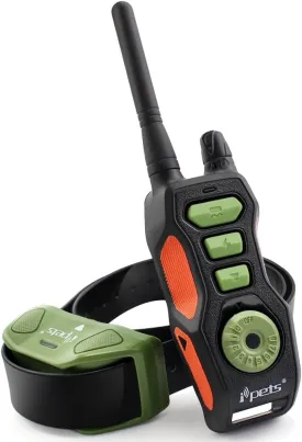 PET618 Dog Shock Collar 2600ft Remote Controlled Collar 100% Waterproof & Rechargeable Dog Training Collar with Beep Vibrating Electric Collar for Dogs