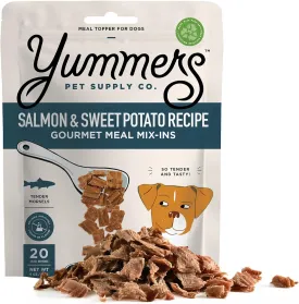 Premium Salmon & Sweet Potato Meal Mix-Ins, 5 oz - Dog Food Topper for Dry Food - Add Ins, Meal Toppers, Treat Mix - Freeze-Dried for Maximum Flavor - All-Natural & Free of Preservatives