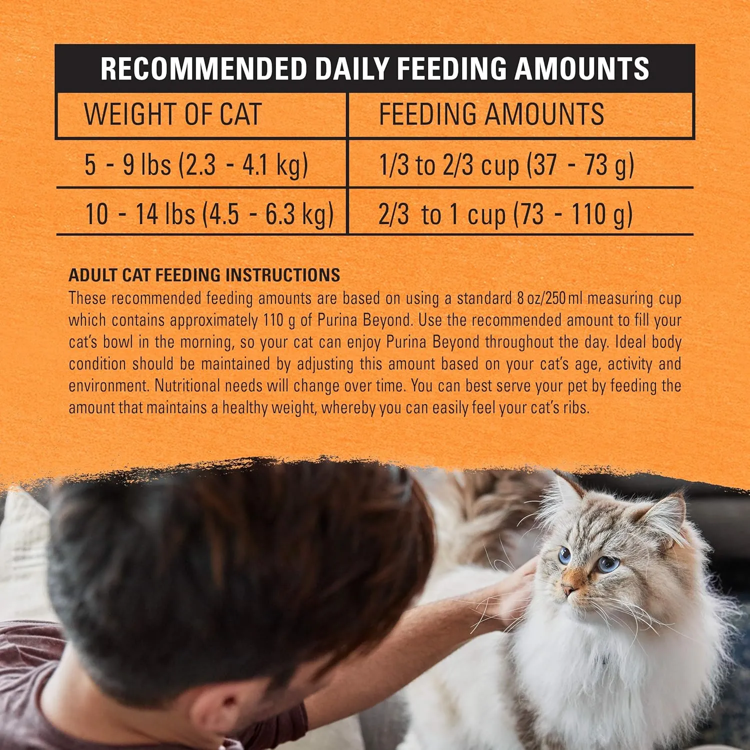 Purina Beyond Grain Free White Meat Chicken and Egg Recipe Natural Cat Food High Protein Cat Food Dry Formula - 5 lb. Bag