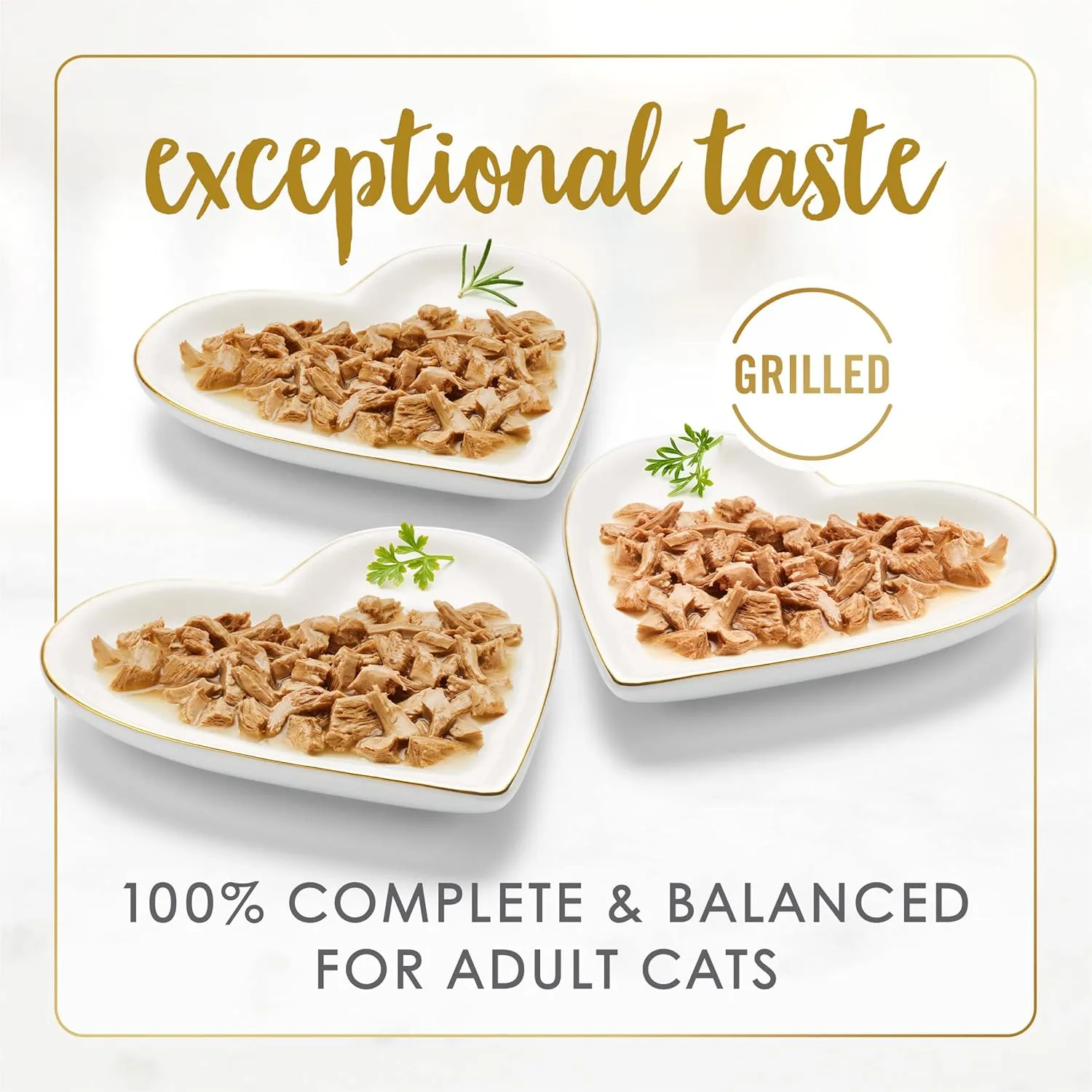Purina Fancy Feast Grilled Wet Cat Food Poultry and Beef Collection Wet Cat Food Variety Pack - (Pack of 30) 3 oz. Cans