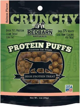 Redbarn Pet Products 700083 Protein Puffs Cat Salmon Dry-Pet-Food, 1 Oz