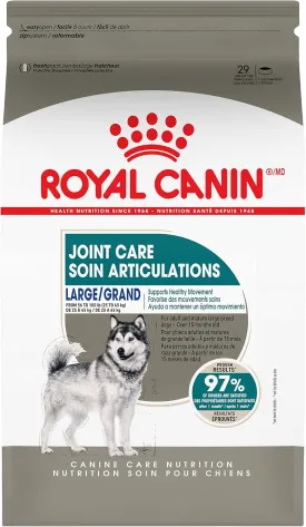 Royal Canin Canine Care Nutrition Large Joint Care Dry Dog Food, 30 Lb bag