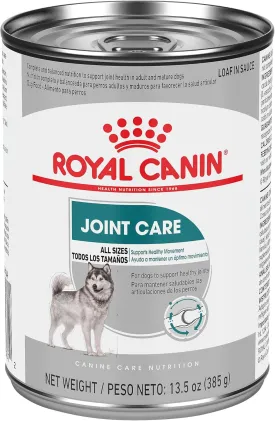 Royal Canin Large Joint Care Loaf in Sauce Wet Dog Food, 13.5 oz can (12-Count)
