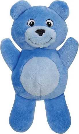 SmartPetLove Tender-Tuffs - Comfort Plush - Tough Dog Toy - Proprietary TearBlok Technology - Soft Blue Bear with Squeaker
