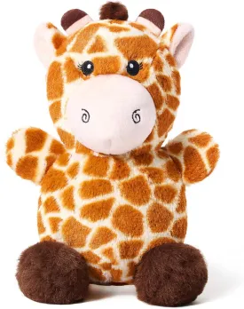 Squeaky Dog Toy for Small Dogs  Plush Giraffe Puppy Toy with Crinkle Paper & Double Squeakers, Durable Chew Toy for Puppies and Small Breeds