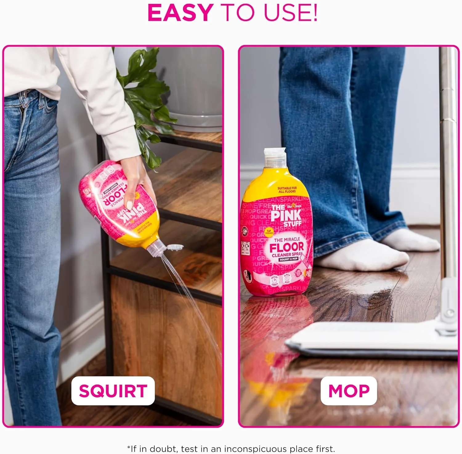 Stardrops - The Pink Stuff - The Miracle Floor Cleaner Spray - Squirt and Mop