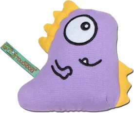 Touchdog Cartoon Shoe-faced Monster Plush Dog Toy, One Size, Purple