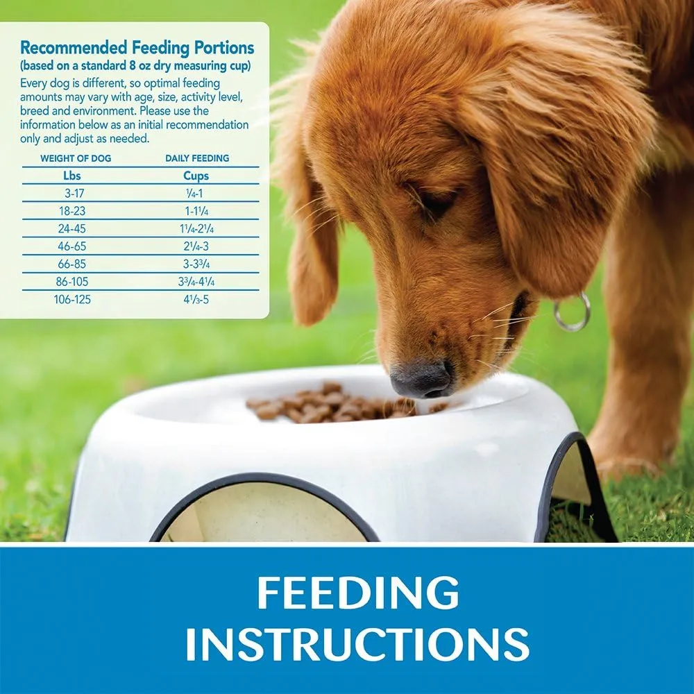 Wellness Simple Limited Ingredient Dry Dog Food for Sensitive Stomachs, Supports Skin & Coat, Wholesome Grains, Natural, Duck &Oatmeal Recipe, (26-Pound Bag)